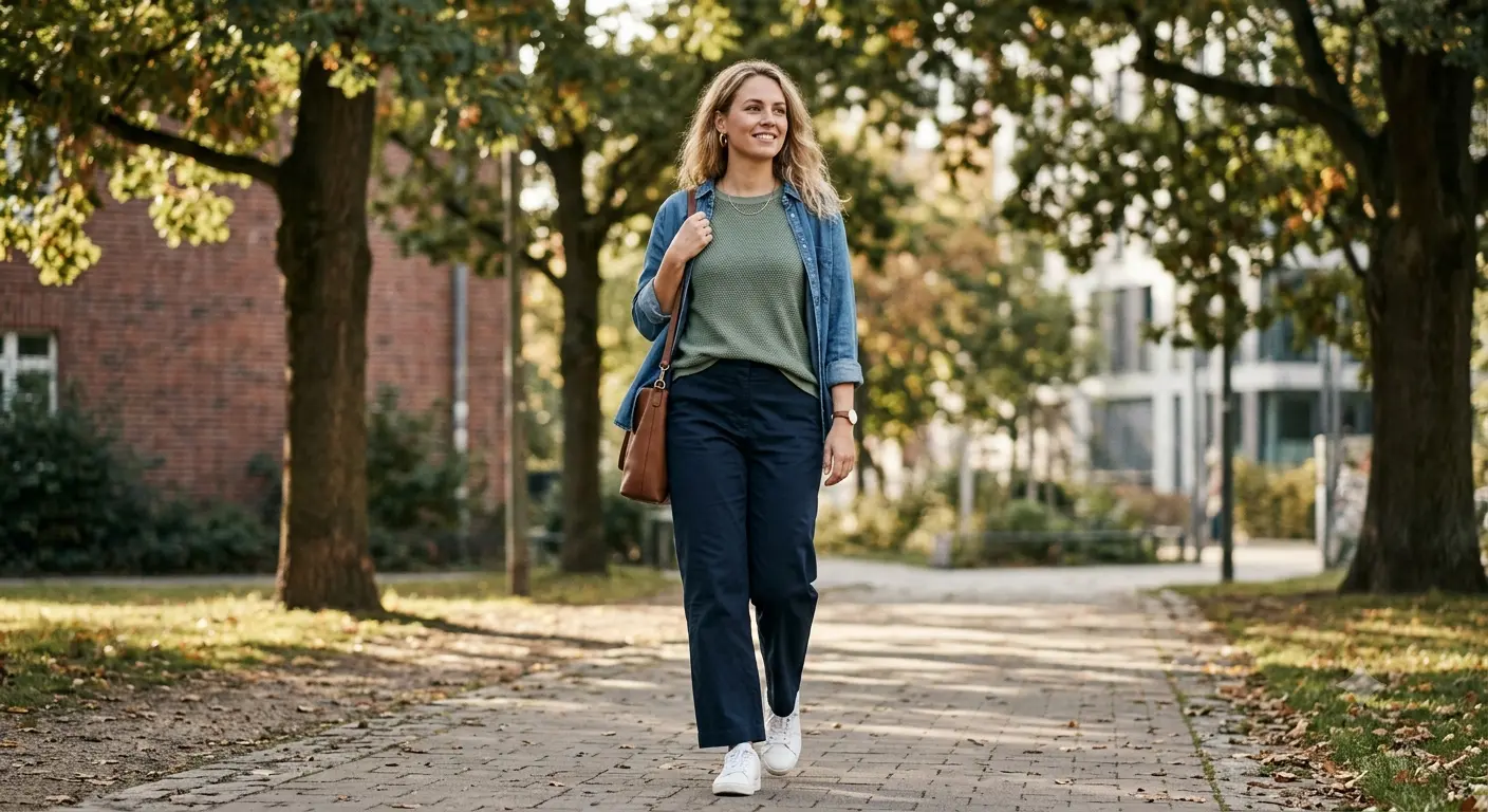 Damenmode mit klassischem Schnitt